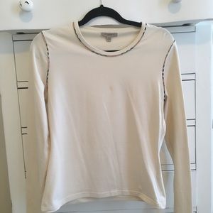 Burberry Stretch Long Sleeve Top